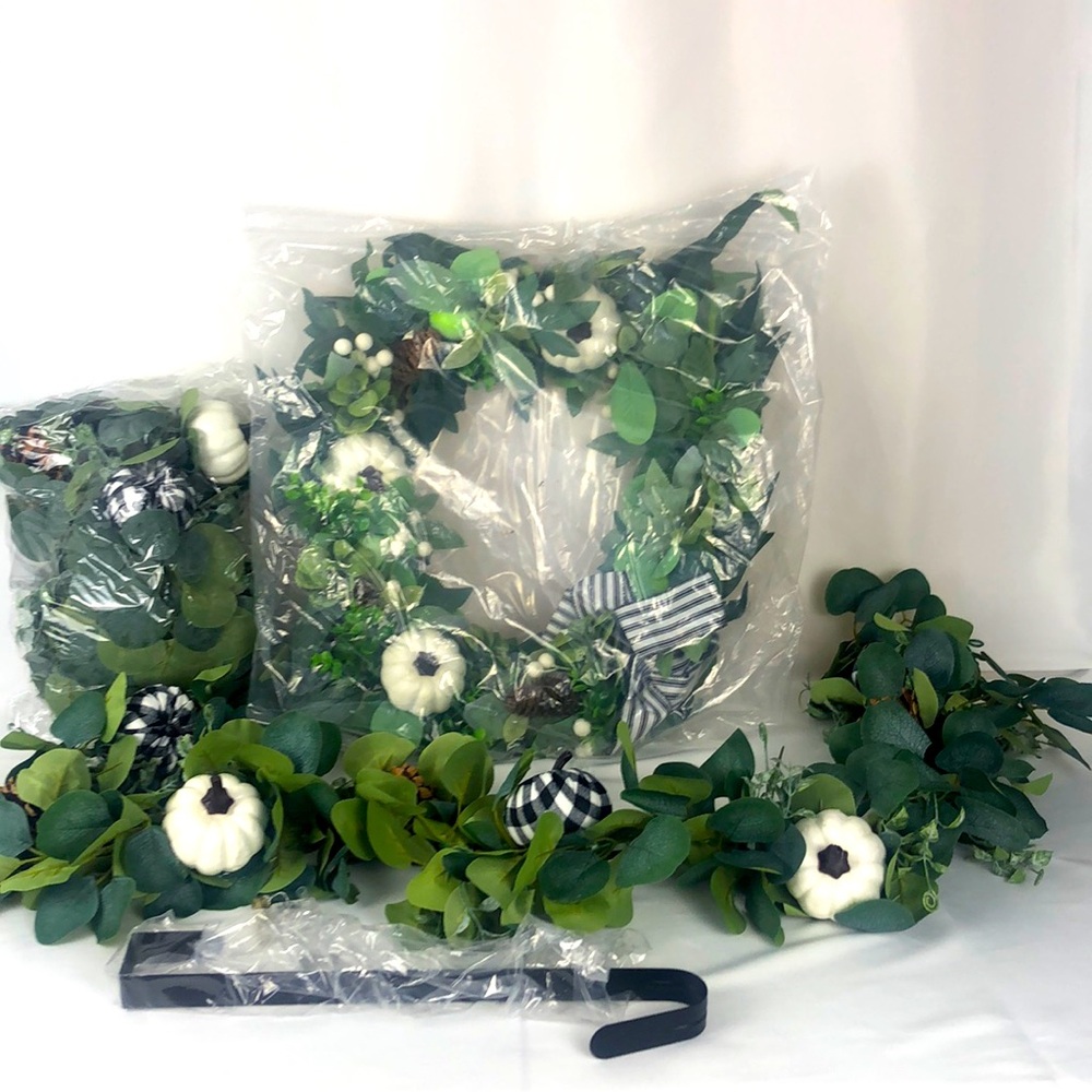 Hotop Fall Wreath and Garland set
